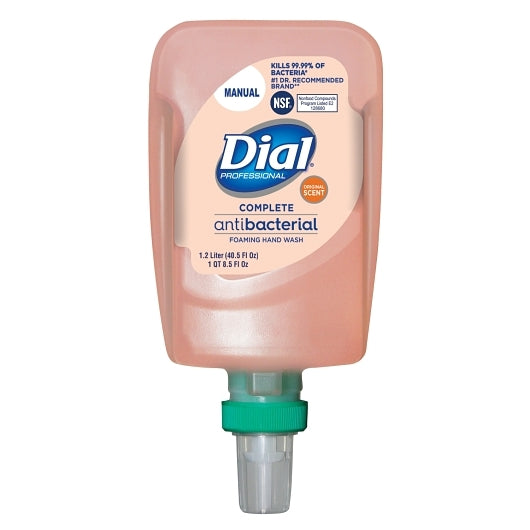 Dial COMPLETE FIT UNIVERSAL MANUAL REFILL 1.2 LITER, 3 x 1200 fl oz Case - DOT product image 2