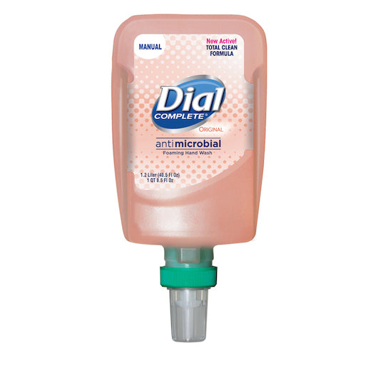 Dial Complete Fit Universal Manual Refill 1.2 Liter, 3 x 1200 fl oz Case - Cleaners & Sanitizers