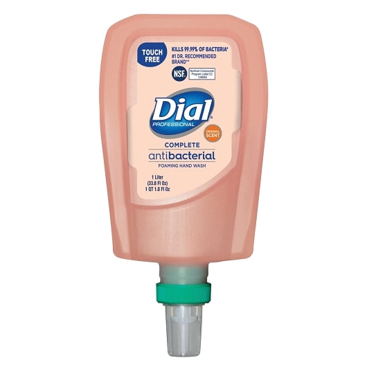 Dial COMPLETE FIT UNIVERSAL MANUAL REFILL 1 LITER, 3 x 1000 fl oz Case - DOT product image 2