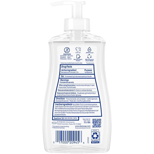 Dial Antibacterial Liquid Hand Soap Aloe, 3 x 4 x 11000 fl oz Case - Health & Personal Care - image 2