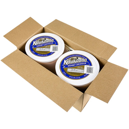 Kaukauna Sharp Cheddar Spreadable Cheese, 2 x 5 lb Case - DOT product image 7