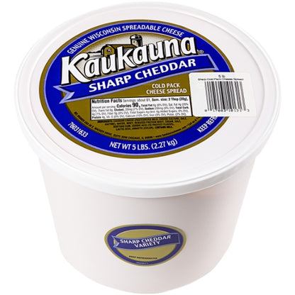 Kaukauna Sharp Cheddar Spreadable Cheese, 2 x 5 lb Case - DOT product image 8