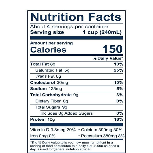 Lifeway Original Plain Kefir, 6 x 32 fl oz Case - DOT product image 6