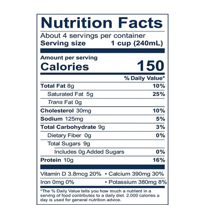 Lifeway Original Plain Kefir, 6 x 32 fl oz Case - DOT product image 6