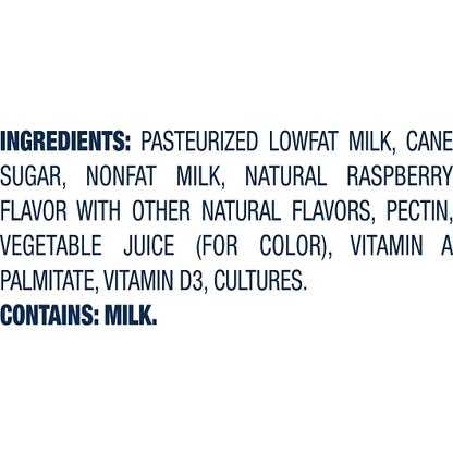 Lifeway RASPBERRY LOW FAT KEFIR, 6 x 8 fl oz Case - DOT product image 3