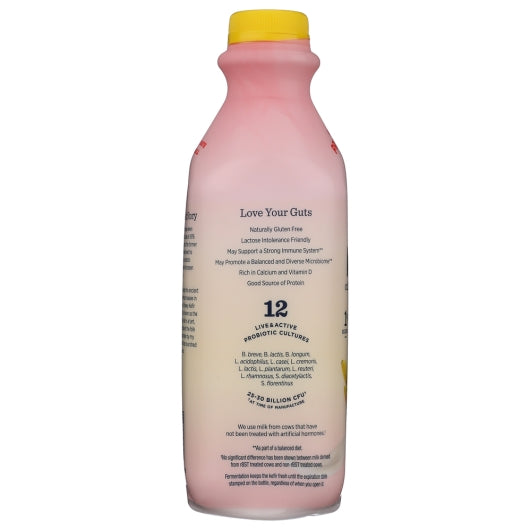 Lifeway Low Fat Strawberry Banana Kefir, 6 x 32 fl oz Case - DOT product image 3
