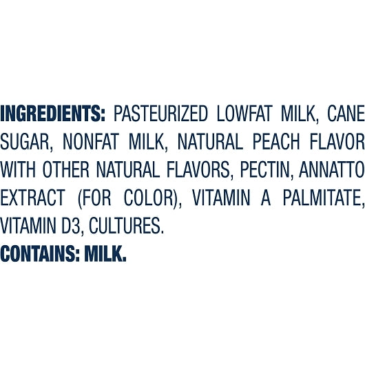 Lifeway Low Fat Peach Kefir, 6 x 32 fl oz Case - DOT product image 4