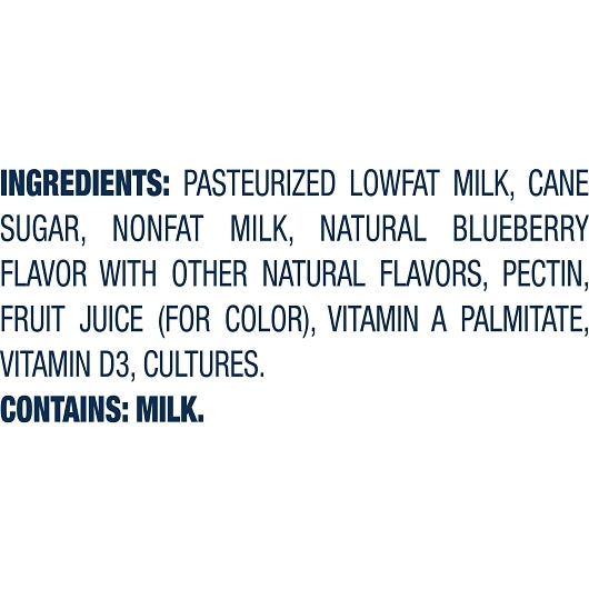 Lifeway KEFIR BLUEBERRY LOW FAT YOGURT LIKE, 6 x 8 fl oz Case - DOT product image 3