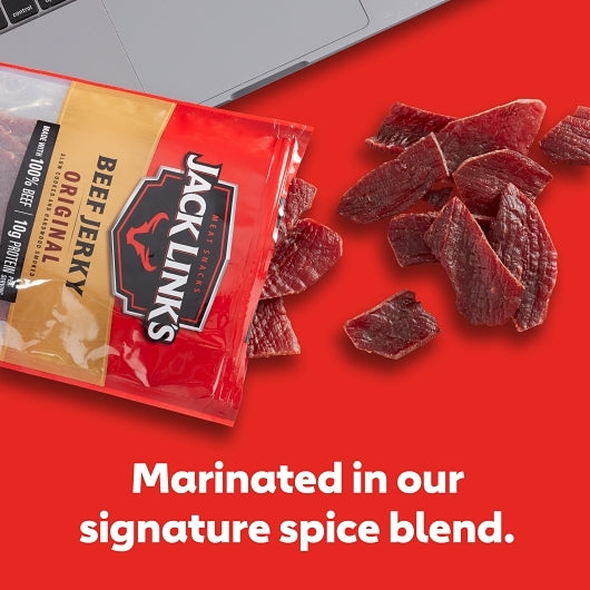 Jack Links Beef Jerky Original, 8 x 2.85 oz Case - DOT product image 2