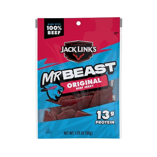 Jack Link's x MrBeast Original Beef Jerky, 6 x 10 x 1.25 oz Case - DOT product image 6