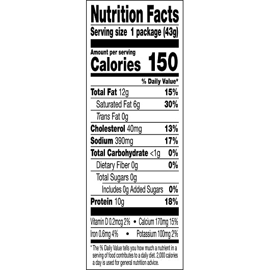 Jack Links Original Beef & Cheddar Cheese Sticks, 2 x 8 x 1.5 oz Case - DOT product image 4