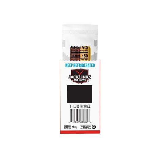 Jack Links Original Beef & Cheddar Cheese Sticks, 2 x 8 x 1.5 oz Case - DOT product image 5