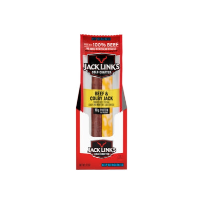 Jack Link's Original Beef & Colby Jack Cheese Sticks, 2 x 8 x 1.5 oz Case - DOT product image 7