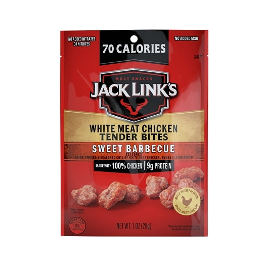 Jack Links Sweet Barbecue Chicken Tender Bites, 48 x 1 oz Case - DOT product image 6