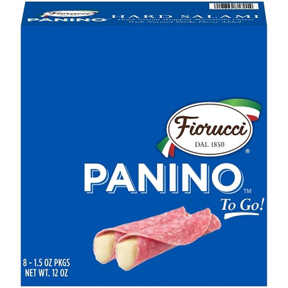Fiorucci Foods Panino Hard Salami, 2 x 8 x 1.5 oz Case - DOT product image 2