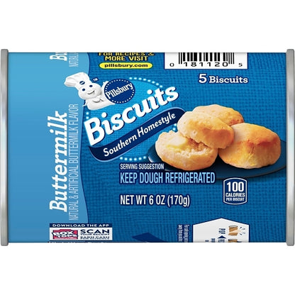 Pillsbury Grands Junior Biscuit Homestyle Buttermilk, 12 x 6 oz Case - DOT product image 3