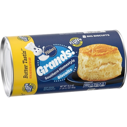 Pillsbury Grands Unbaked Homestyle Butter Tasting Biscuits, 12 x 16.3 oz Case - DOT product image 5