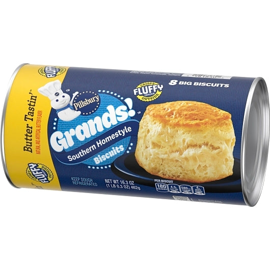 Pillsbury Grands Unbaked Homestyle Butter Tasting Biscuits, 12 x 16.3 oz Case - DOT product image 7