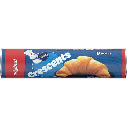 Pillsbury Unbaked Crescent Dinner Rolls, 12 x 8 oz Case - Bakery & Desserts