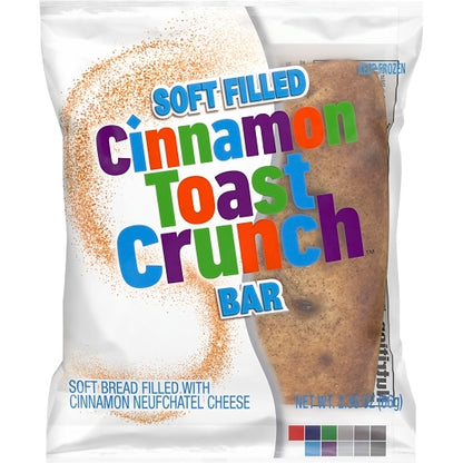 Pillsbury Soft Filled Cinnamon Toast Crunch Bar, 72 x 2.36 oz Case - Bakery & Desserts