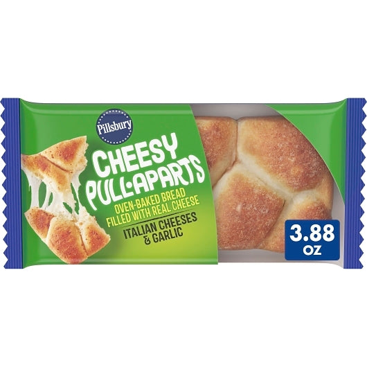 Pillsbury Cheesy Pull Apart Italian Cheese & Garlic, 72 x 3.88 oz Case - GS1 mobile-ready hero image