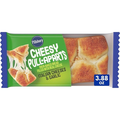 Pillsbury CHEESY PULL APART ITALIAN CHEESE & GARLIC, 72 x 3.88 oz Case - DOT product image 8