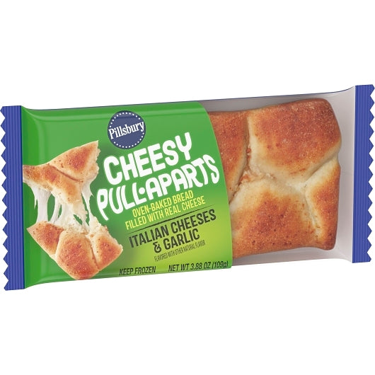 Pillsbury CHEESY PULL APART ITALIAN CHEESE & GARLIC, 72 x 3.88 oz Case - DOT product image 4