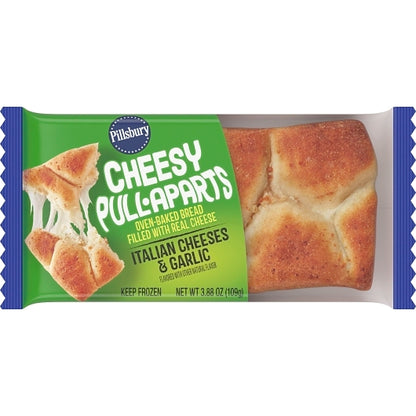 Pillsbury CHEESY PULL APART ITALIAN CHEESE & GARLIC, 72 x 3.88 oz Case - DOT product image 3
