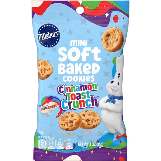 Pillsbury Soft Baked Cinnamon Toast Crunch Cookies, 9 x 6 x 3 oz Case - Bakery & Desserts - image 2