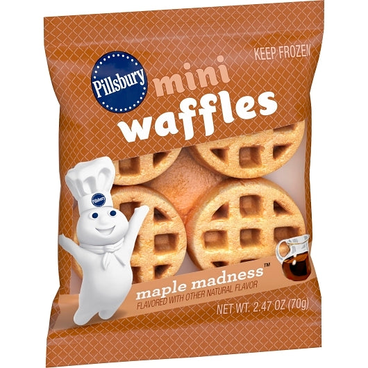 Pillsbury Mini Waffle Maple Madness, 72 x 2.47 oz Case - DOT product image 5