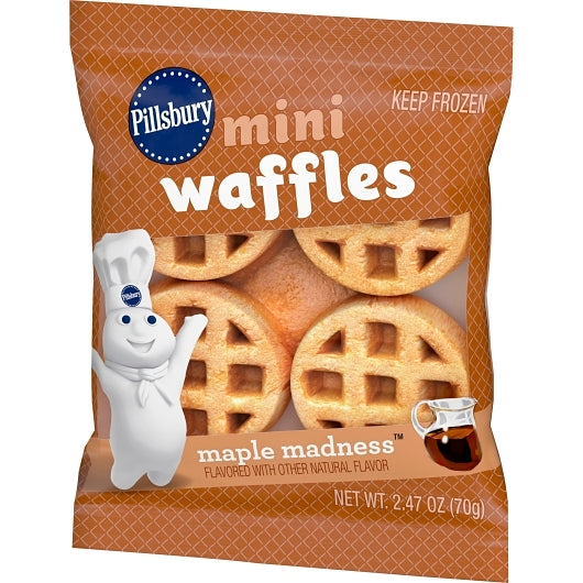Pillsbury Mini Waffle Maple Madness, 72 x 2.47 oz Case - DOT product image 7