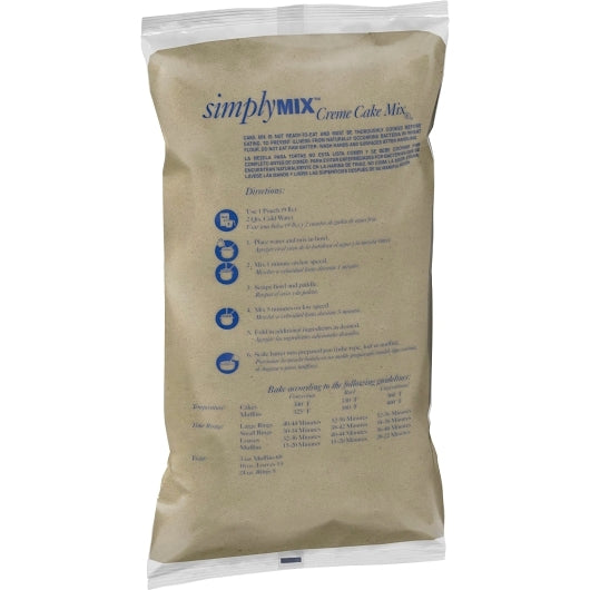 Creme Cake Mix Creme Base Cake Mix, 3 x 9 lb Case - DOT product image 6