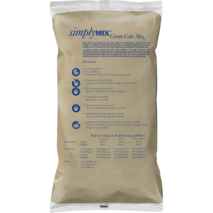 Creme Cake Mix Creme Base Cake Mix, 3 x 9 lb Case - DOT product image 5
