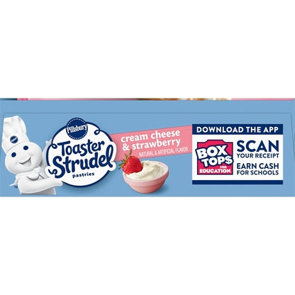 Pillsbury Toaster Strudel Pastries Cream Cheese Strawberry, 12 x 11.7 oz Case - DOT product image 7