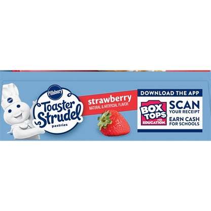 Pillsbury Toaster Strudel Pastries Strawberry, 12 x 11.7 oz Case - DOT product image 7