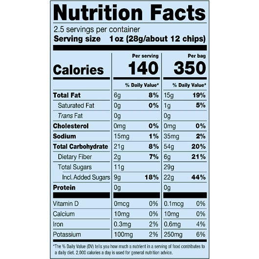 Seneca Original Red Apple Chips, 12 x 2.5 oz Case - DOT product image 7