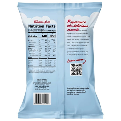 Seneca Cinnamon Apple Chips, 12 x 2.5 oz Case - DOT product image 3