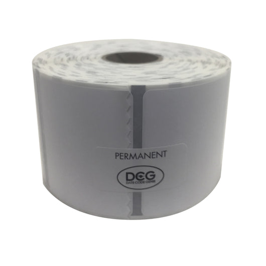 DateCodeGenie Label Removable Blank, 4 x 750 ct Case - Disposables