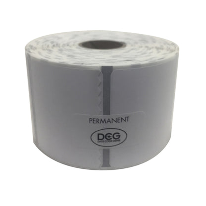 DateCodeGenie Label Removable Blank, 4 x 750 ct Case - Disposables