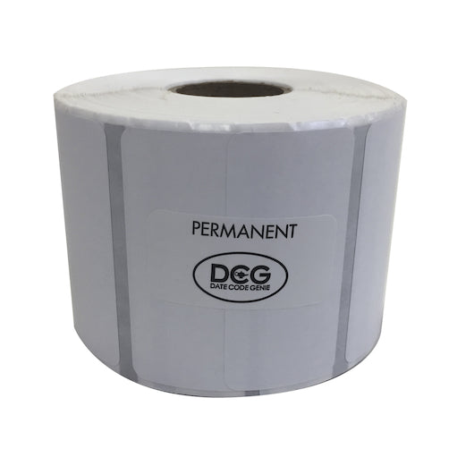 National Checking Date National Checking Label Permanent Color, 4 x 250 x 250 RL Case - Guest Checks & Register Rolls