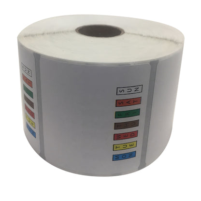 DateCodeGenie Label Permanent Color, 1 x 4 RL Case - Disposables