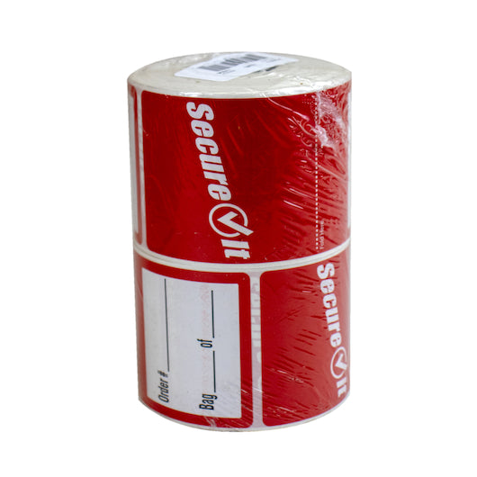 NCCO 2.5X6 PERMANENT LABEL RED, 2 x 250 x 250 ct Case - DOT product image 3