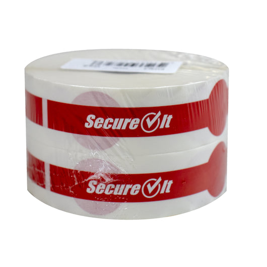 NCCO 1X7 PERMANENT LABEL RED, 2 x 250 RL Case - DOT product image 3