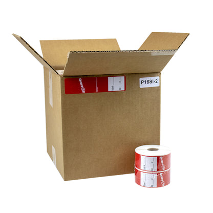 NCCO 1X7 PERMANENT LABEL RED, 2 x 250 RL Case - DOT product image 6