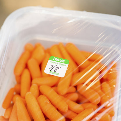 NCCO National Checking 1 Inch X 1 Inch Trilingual Green Friday Permanent Label, 1 x 1000 each Case - DOT product image 5