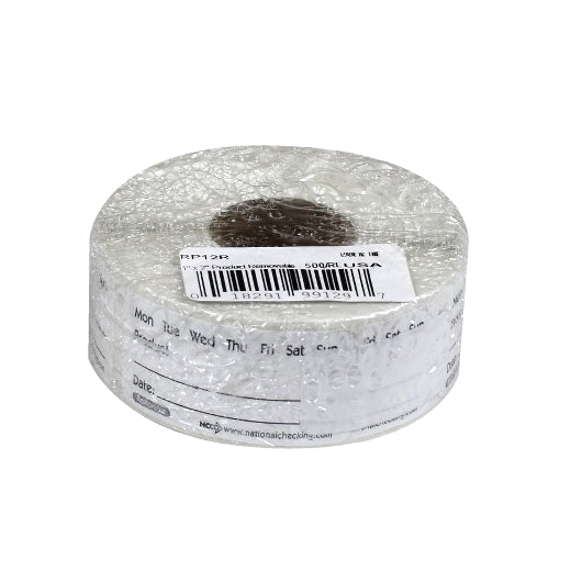 NCCO National Checking 1X2 Removable Product Labels, 1 x 500 each Case - Guest Checks & Register Rolls