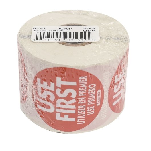 NCCO National Checking 2 USE FIRST Removable Labels, 1 x 500 each Case - DOT product image 3