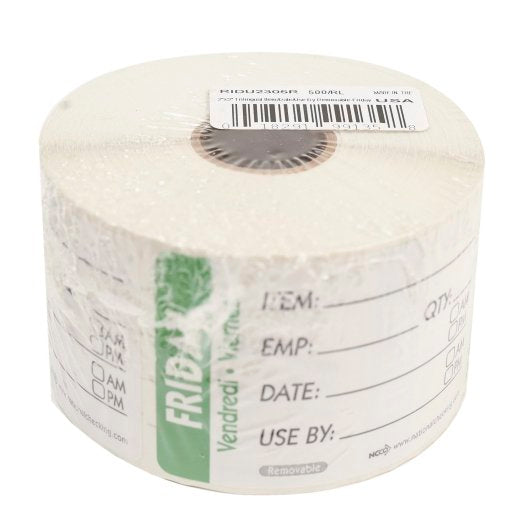NCCO National Checking 2X3 Trilingual Item-Date-Use By Friday Green, 1 x 500 each Case - DOT product image 4