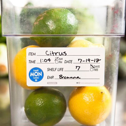 NCCO National Checking 2X4 Removable Shelf Life Labels, 1 x 500 each Case - DOT product image 3