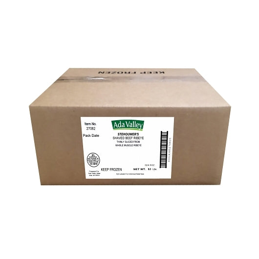 Ada Valley Gourmet Foods Stehouwer'S Shaved Beef Ribeye, 32 x 4.5 oz Case - DOT product image 7
